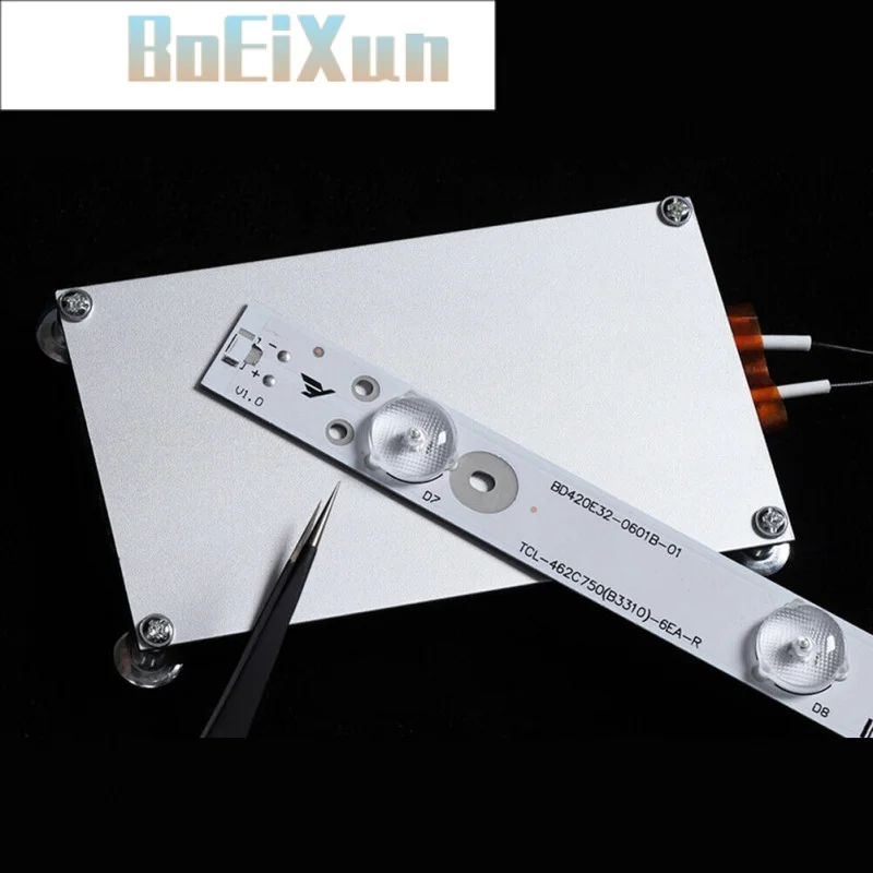 400W PTC Heating Plate Chip BGA Soldering Ball Split Aluminum LED Remover Welding Station Demolition Board Tool