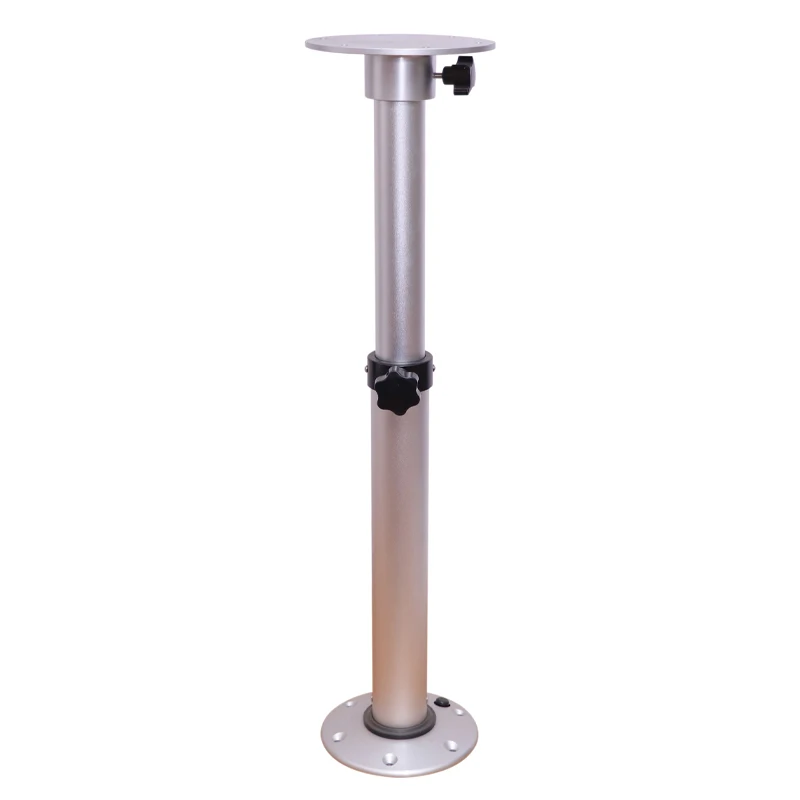 HWHongRV Adjustable Pedestal Motorhome Table Pedestal Stand Base 19.3-29.3 Inch Height Range for Marine Boat Caravan