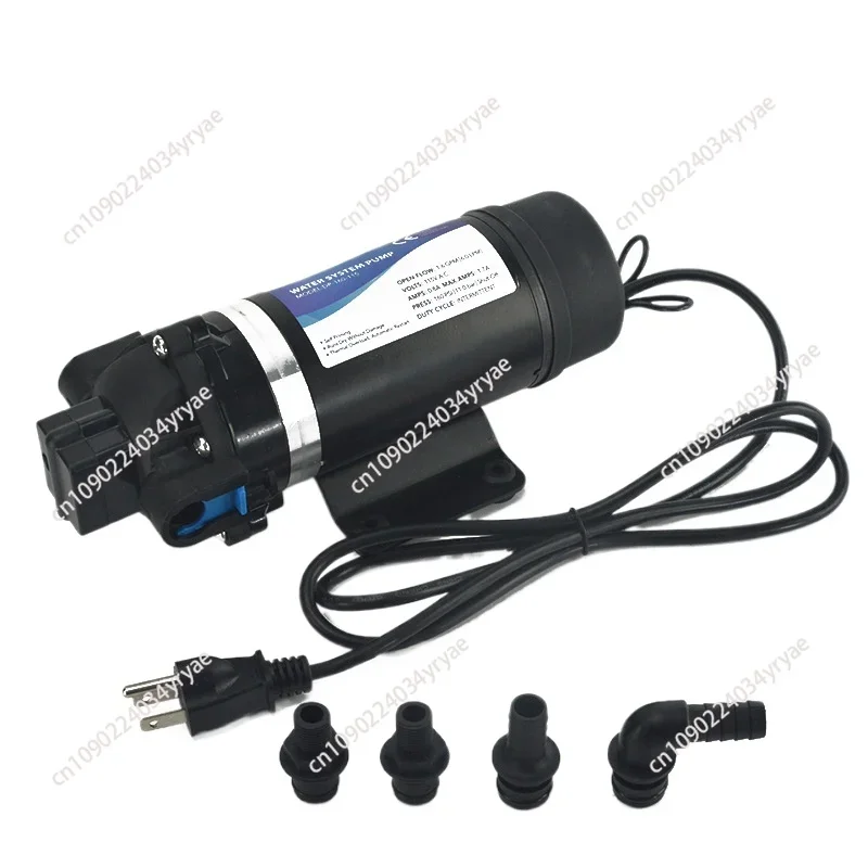 AC 110V 220V Water Pump High Pressure Diaphragm Pump 9.5m Lift Submersible Pumps For Chemical DP-160S