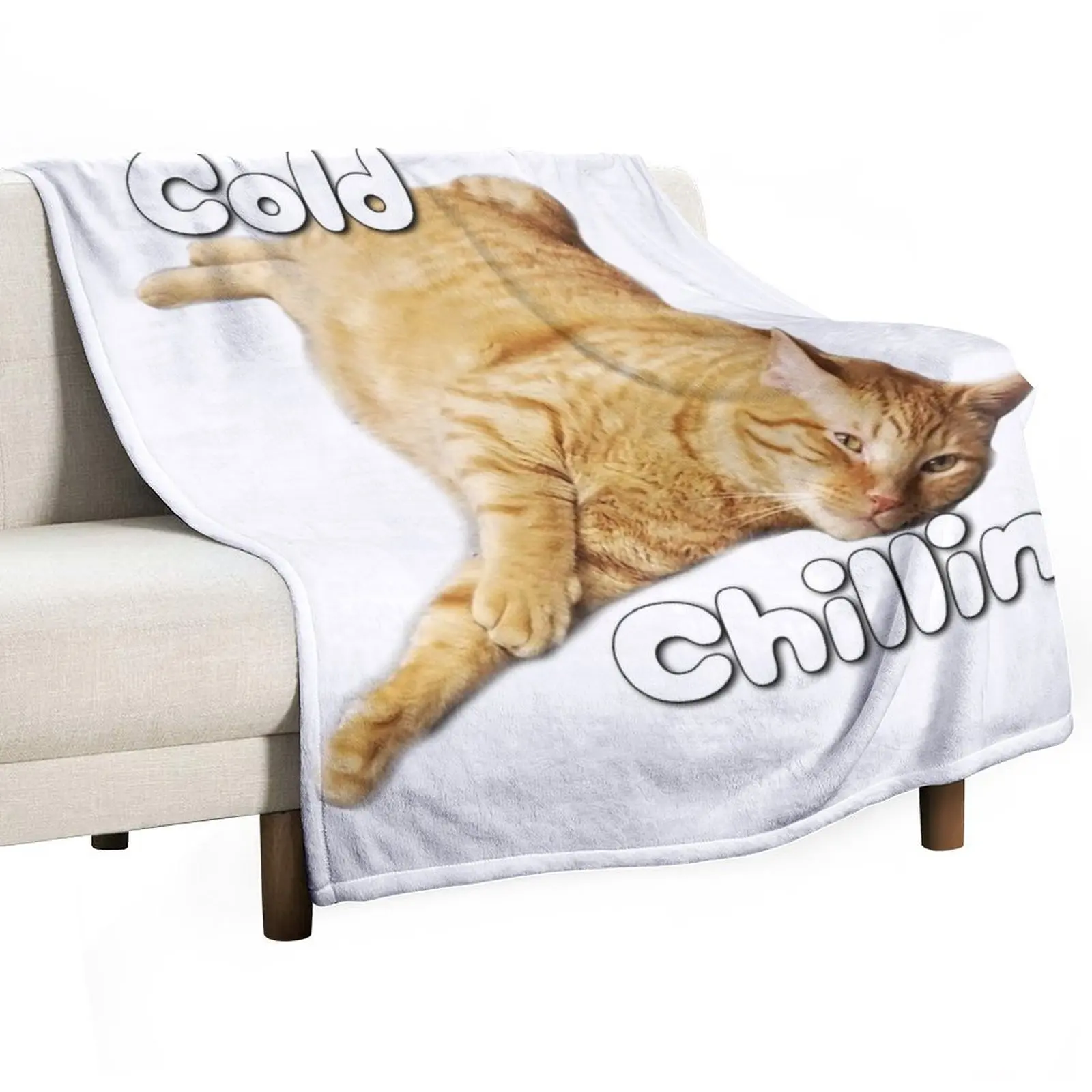 

Orange Cat, Sleepy Cat, Orange Tabby Cat, Cat Loaf, Chilling Cat Throw Blanket Luxury Designer wednesday Blankets