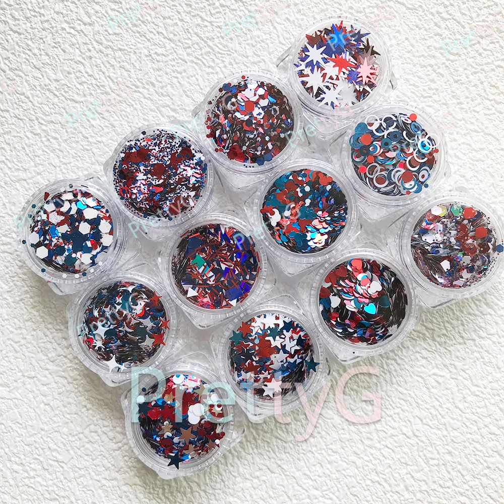 Art And Craft Independence Day - PrettyG 12 Color Set America's National
