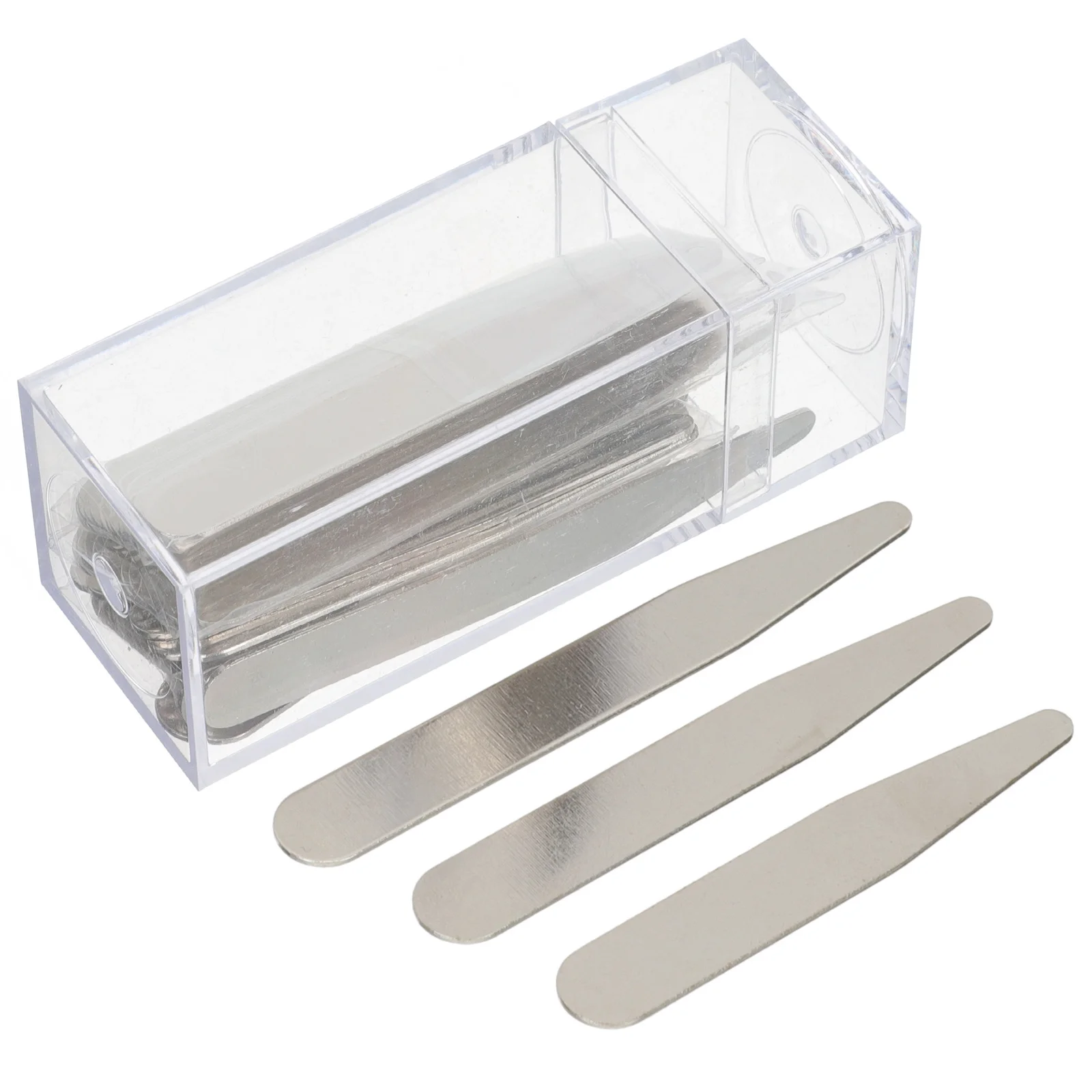 36 قطعة طوق القميص يبقى للرجال الفولاذ المقاوم للصدأ إدراج فستان قميص دعم دعوى اكسسوارات طوق حماة #3