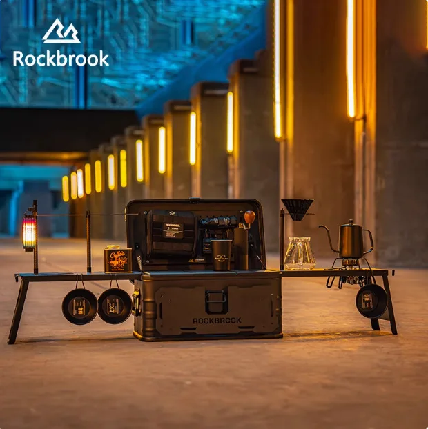 

Outdoor aluminum-magnesium alloy storage box Modified box Camping car convenient storage rear trunk