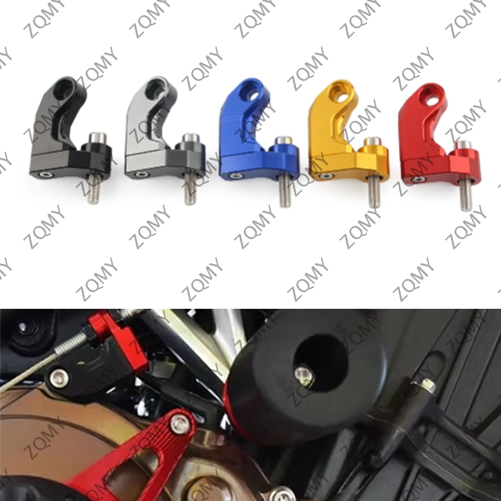 CB650F Motorcycle Clutch Guide Cable Brake Clamp For Honda CB 650F 2017 2018 CNC Aluminum