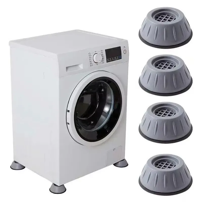 2/16Pcs Anti-Skid Damper Stand Anti Vibration Washing Machine Feet Pads Silent Rubber Refrigerator Base Furniture Raiser Support