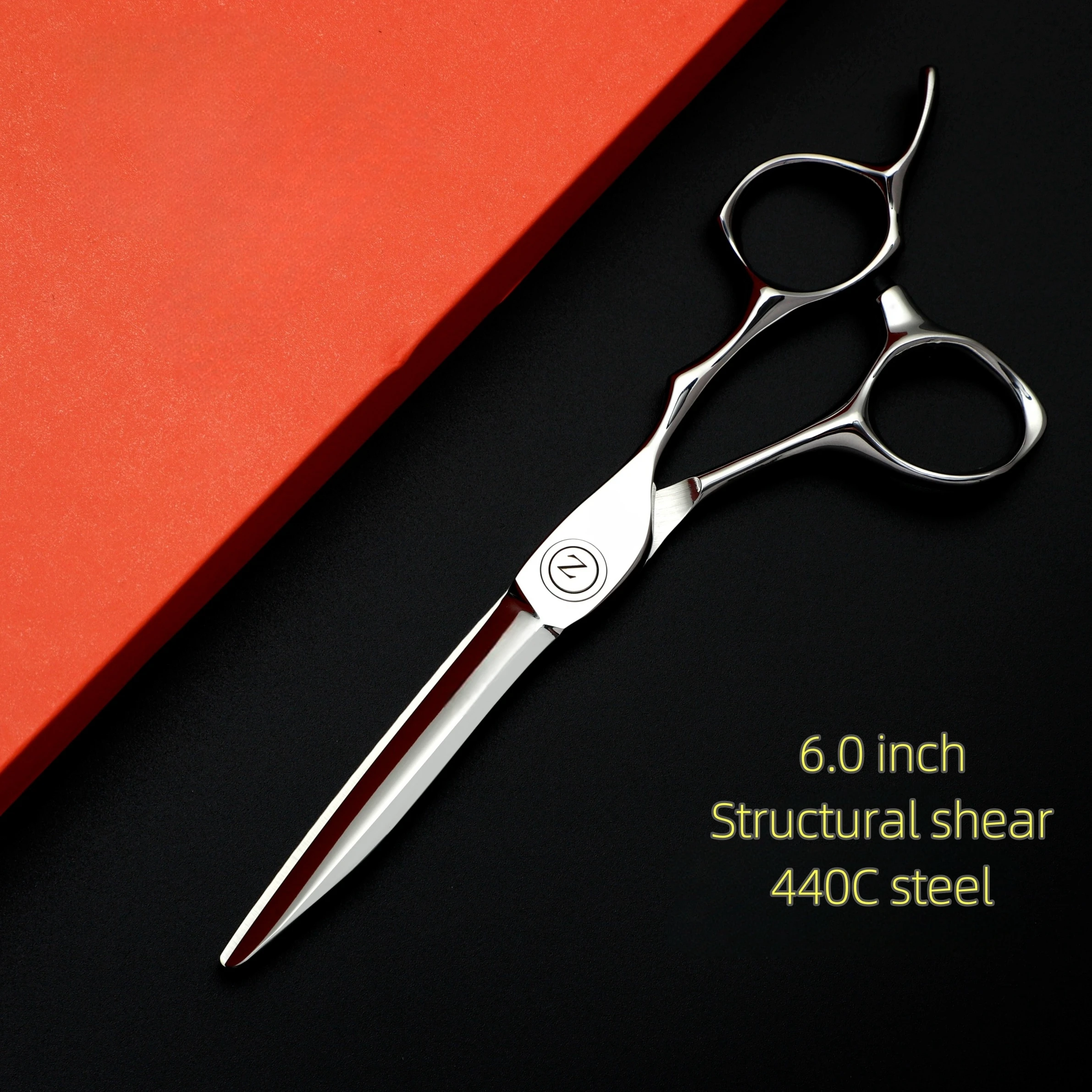 

Professional hairdressing scissors，Hair Cutting Tools，6-6.6 inch 440C Barber scissors，Men and Women Hair Trimmer Thinning Shears