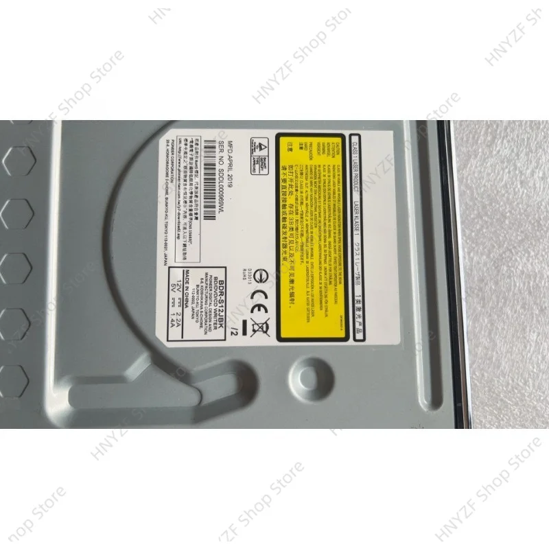Used BDR-S12JBK Blu-ray burner, support BD/DVD/CD burning, SATA interface, desktop build-in.