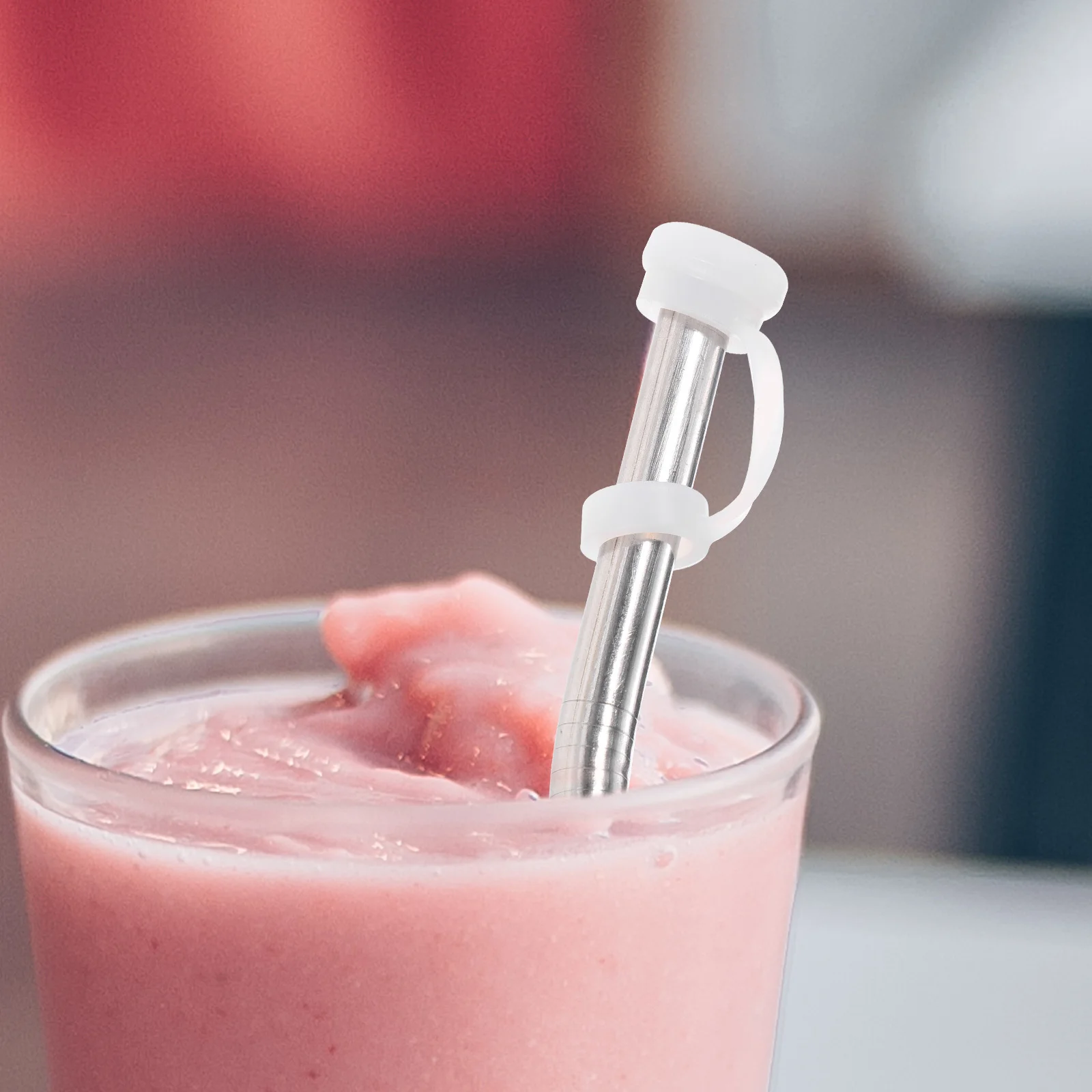 

5 set Silicone Tumbler Stopper Set Leakproof Spill-Proof Reusable Drink Cup Plug For Cups Straws Bottle Tips Protector Cover