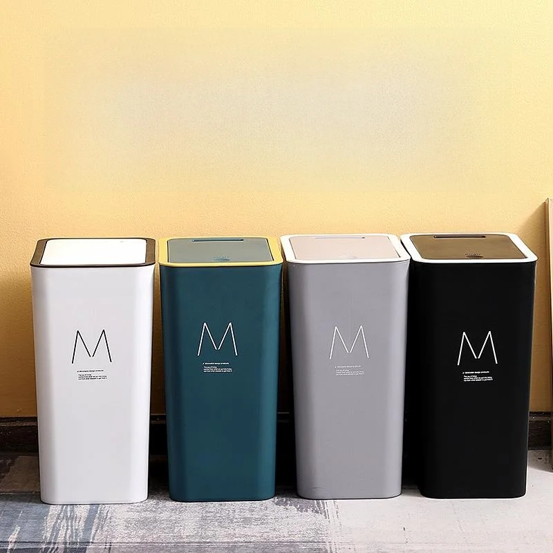 large-capacity-toilet-hotel-bathroom-trash-can-transparent-plastic-home-use-garbage-bin-press-type-long-cylinder-shape