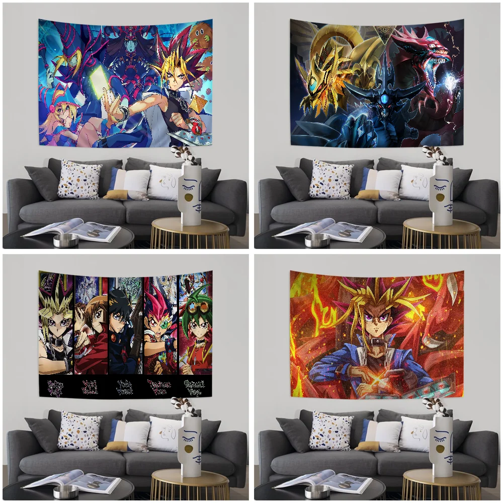 

YU-GI-OH! Card Printing Wall Tapestry Bohemian Wall Tapestries Mandala Wall Hanging Home Decor