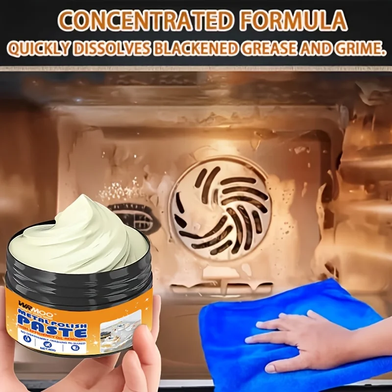 Multi-Purpose Metal Repair Paste,Powerful Rust Remover for Kitchen Sink,Bathroom Tile,Car Scratch Fixer Strong Adhesive Restorer