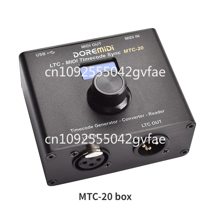 SMPTE LTC To MIDI MTC USB MIDI Audio Time Code Light Show MTC-20