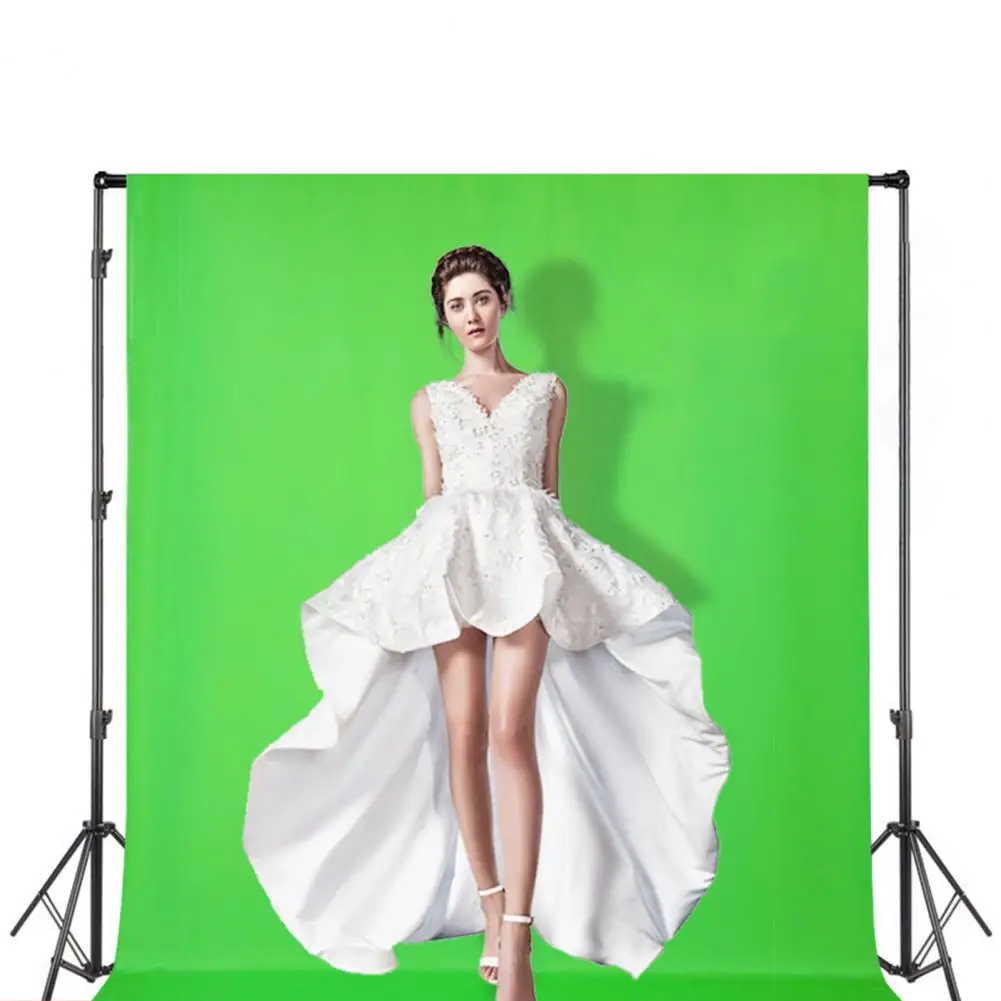 Edge Sealing Process  Smooth Video Photo Background Cloth Vertical Green Screen Background Opaque   Sci-Fi Effects Supplies