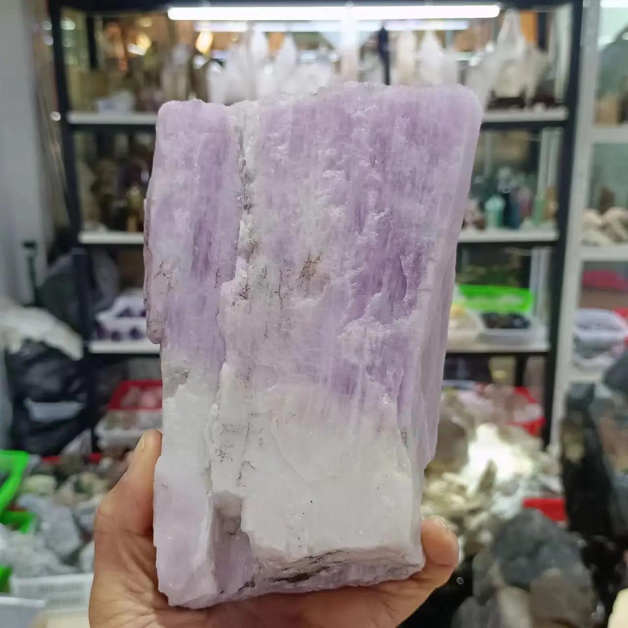 Huge Natural violet lithium mother rough, quartz crystal mineral Reiki healing stone, degaussing aquarium Home Office Decor