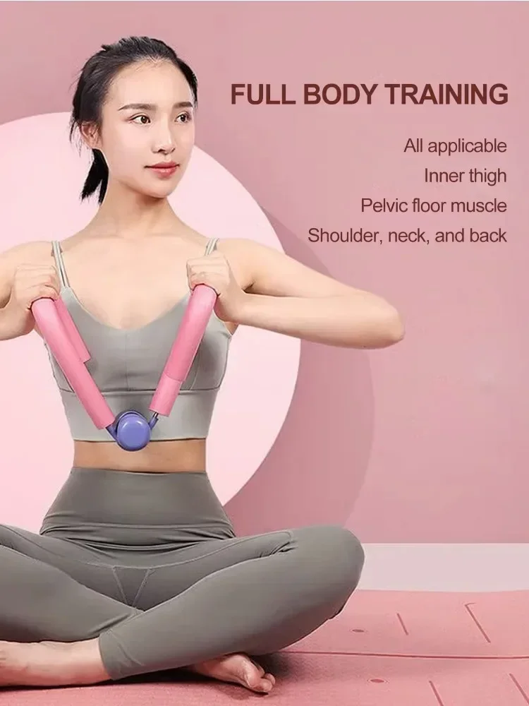 Pelvic Floor Muscle Trainer Exercise Equipment For Inner Thighs, Postpartum Use   & Hip Line Corrector For Home Gym And Yoga