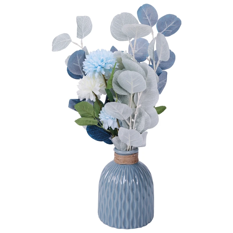 

Искусственный цветок и ваза, Цветочная композиция, используемая для дома, офиса, свадебное украшение для стола