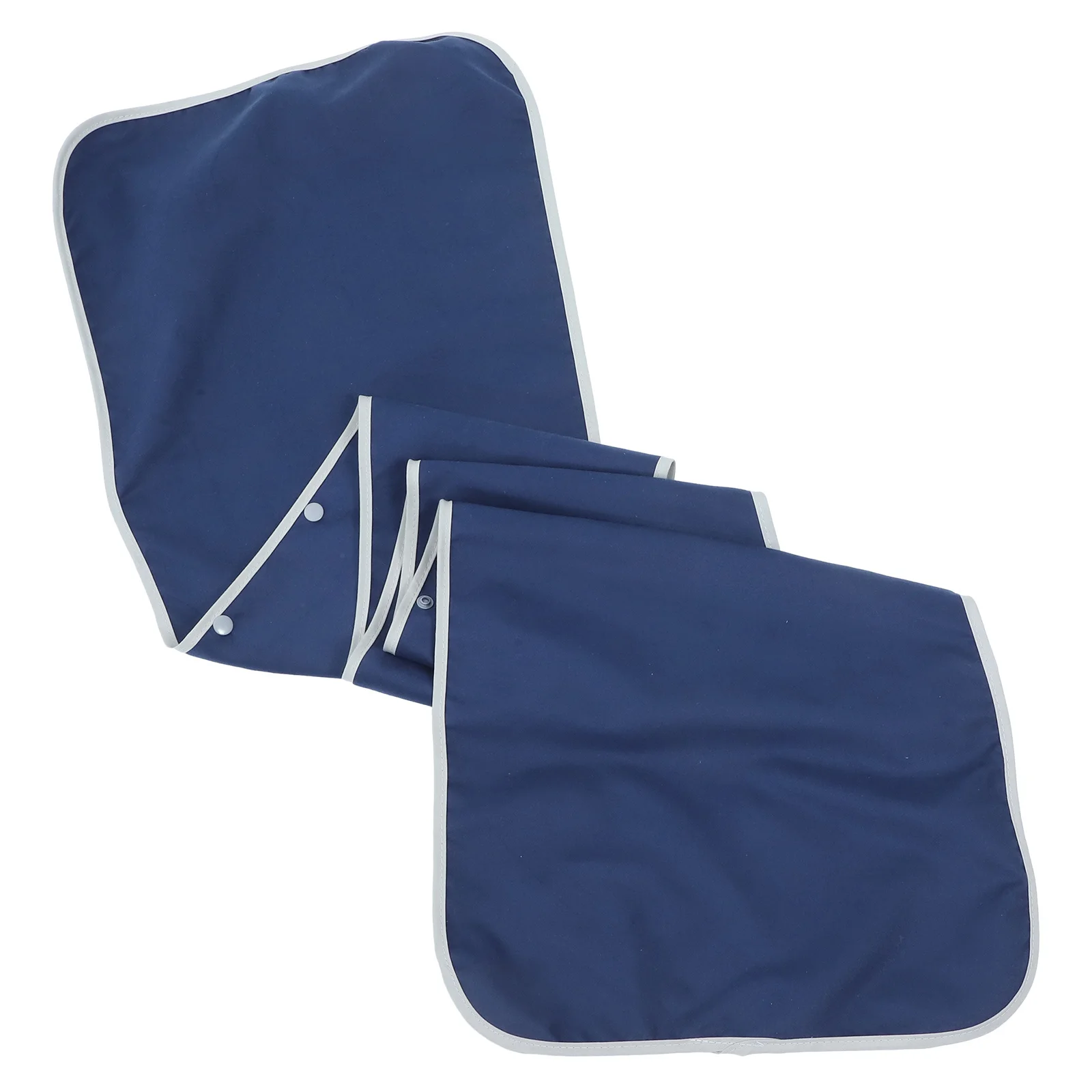 مريلة تناول الطعام لكبار السن، مريلة تغذية ناعمة قابلة للتنفس، وشاح حماية لوقت تناول الطعام بمساعدة النظافة