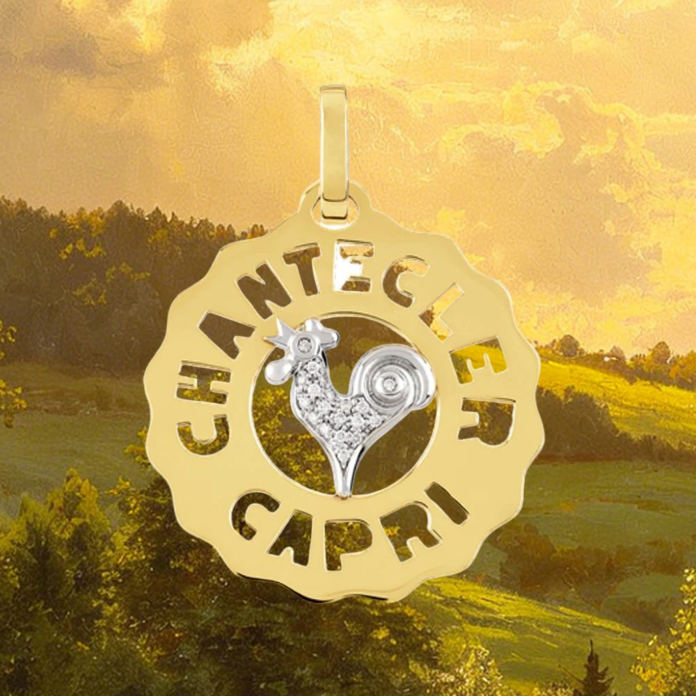 

2026 Premium Chanteclers Pendant 925 Silver Gold Plated Luxury Lightweight Comfortable Wear