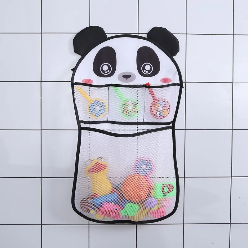 

Cartoon Mesh Bag for Children's Toys Storage Kids Baby Shower Hanging Basket Bag Bathroom Organizer Pouch Water Toys Net Bags
