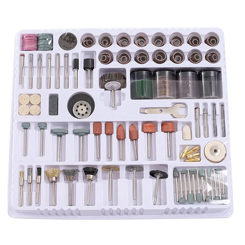 216Pcs Glass Polishing Engraving Kit Tool Polishing Sheet Electric Tool Accessories Polishing Sheet Jade Polishing Set
