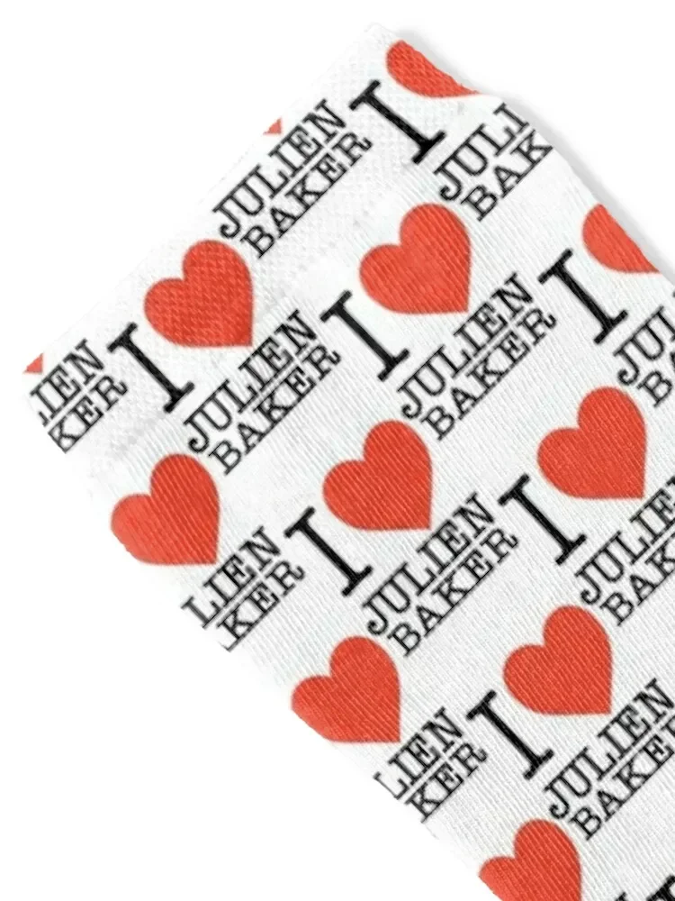 I Heart Julien Baker Socks luxe Novelties winter Man Socks Women's