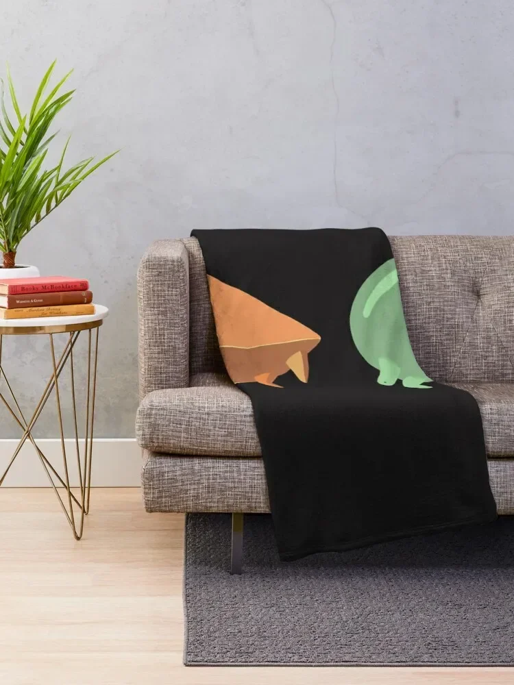 Slay The Spire Donu and Deca Sticker Throw Blanket Fluffys Large Quilt heavy to sleep Fluffy Softs Blankets