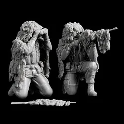 1/35 Maßstab Druckguss Harz Figur American Special Soldat Anzug Modell Montage Kit Diorama Montage Modell unbemalt