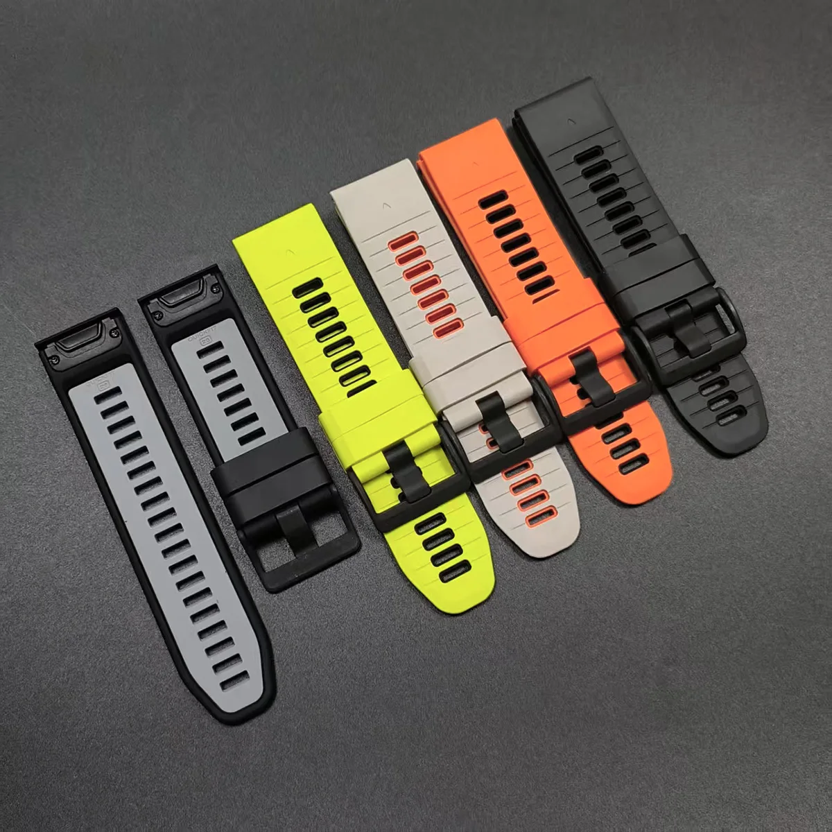 22 26mm Silicone WatchBand for Garmin Fenix 8 E 7 7X Pro 6X 6 5 5X Plus Epix Gen2 Enduro 3 Quatix 8 instinct Quick Release Strap