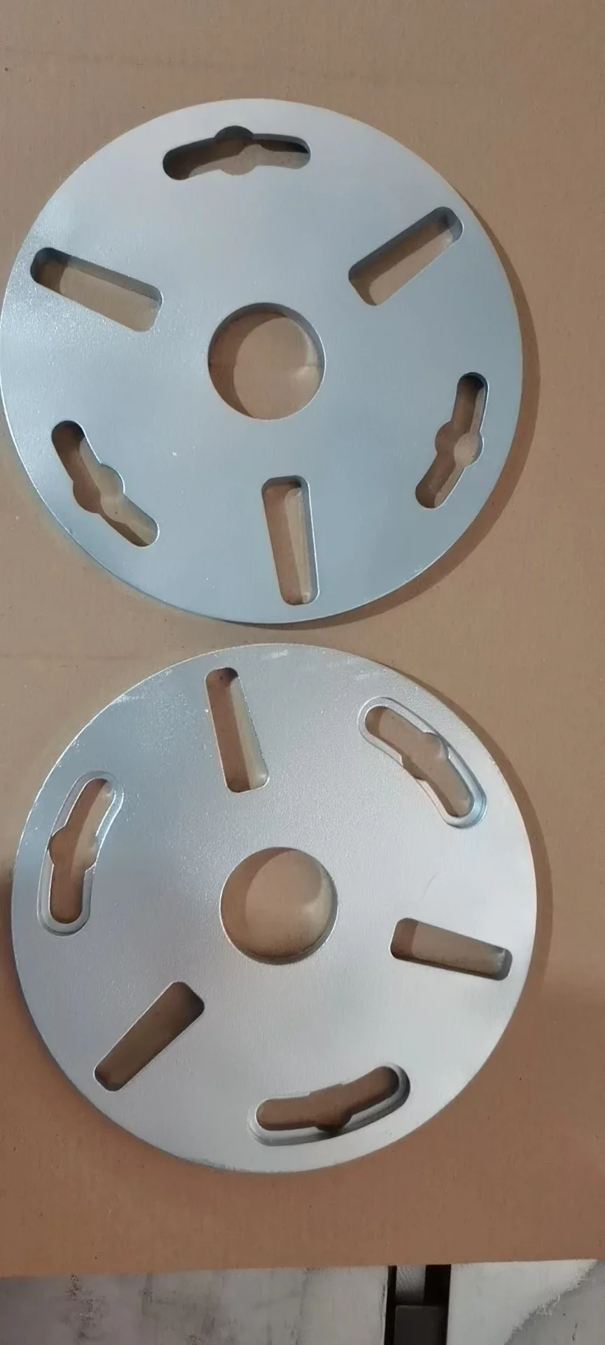 Adaptador do disco do suporte do diamante do fechamento de 180mm redi para o metal e as almofadas de redin para o moedor husqvarna