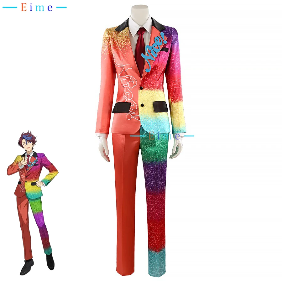 Game Ensemble Stars Nice Arneb Thunder Cosplay Costume Fancy Party Suit Halloween Carnival Uniforms Anime Clothing Custom Made