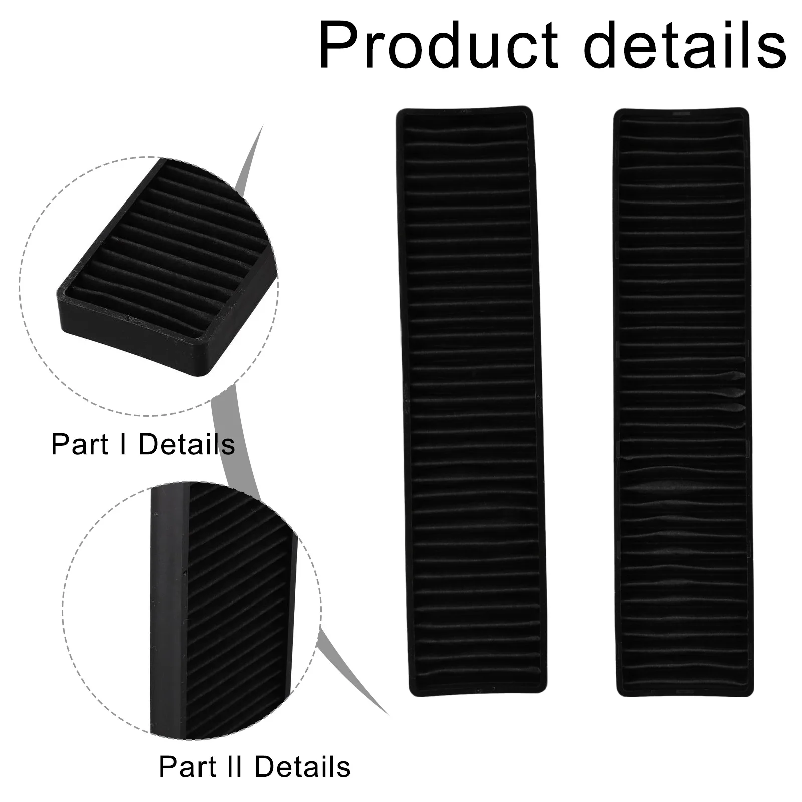 

Long Lasting Performance Charcoal Filter 5230W1A003A Microwave Oven Compatibility Improved Functionality for Extended Lifespan