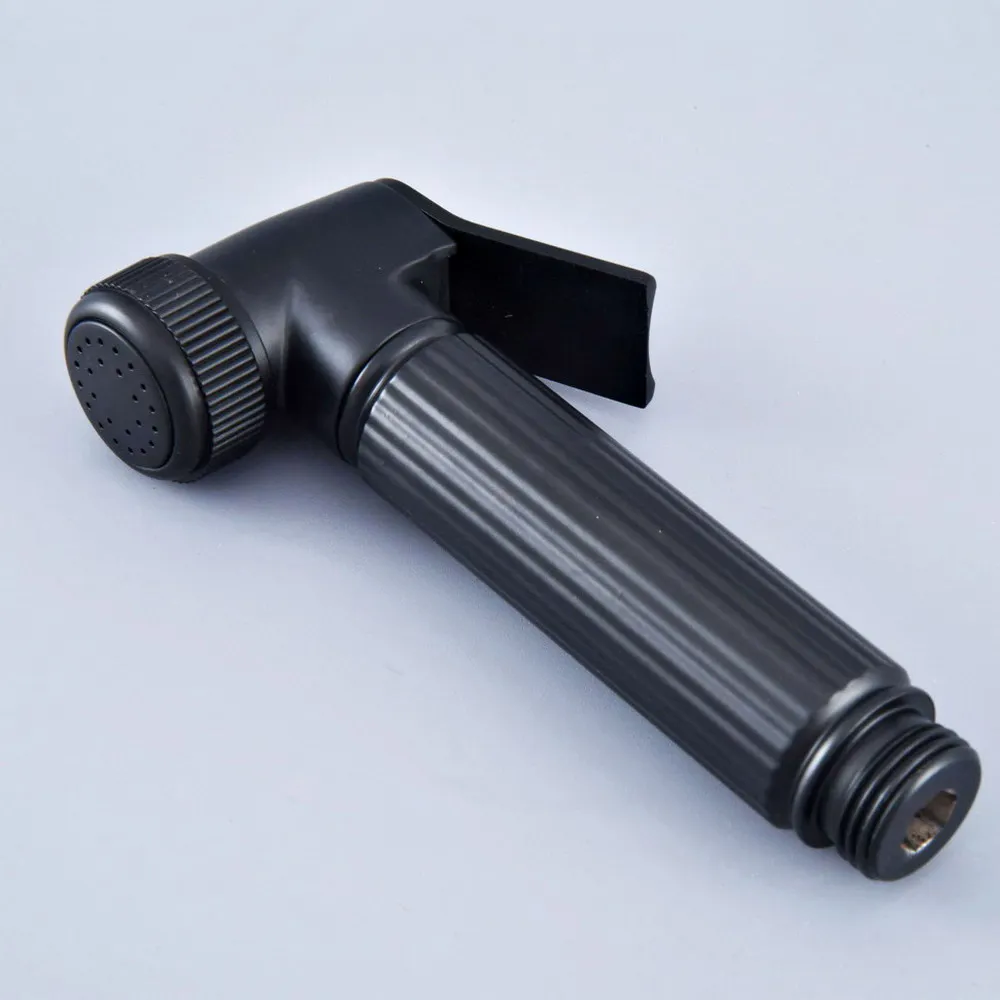 

Черная латунная ручная насадка для душа высокого давления/аксессуары для ванной комнаты (стандарт 1/2 дюйма) ahh104