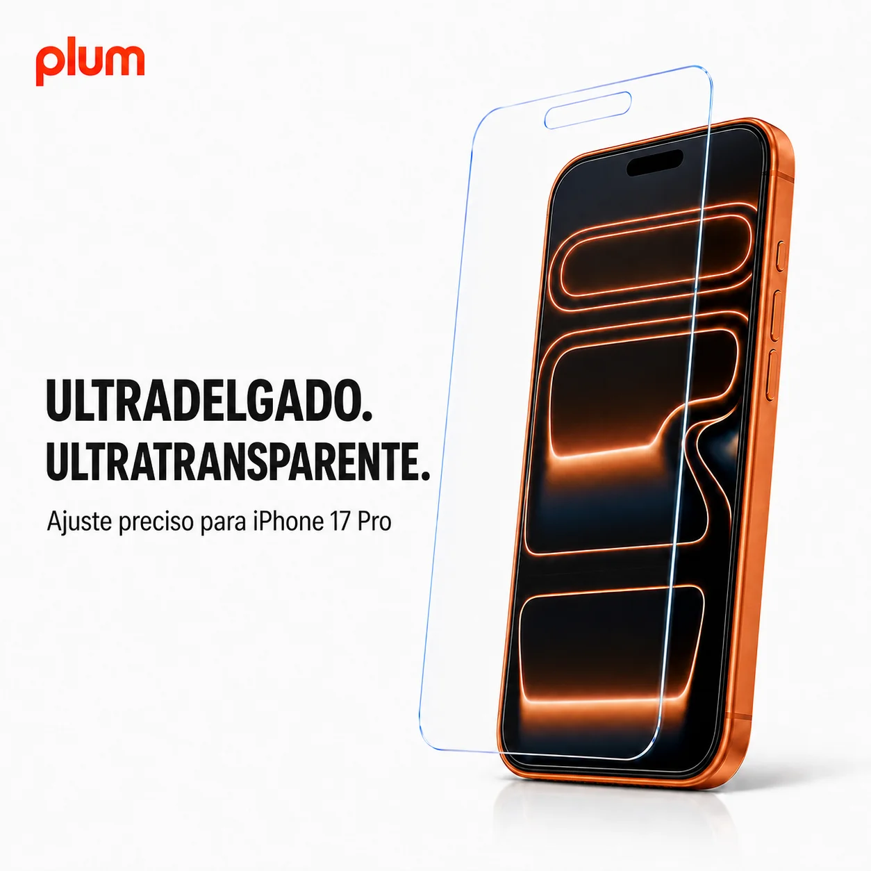 Cristal Templado para iPhone 17 16 15 18 Pro, Protector de Pantalla para iPhone 14 13 Plus Pro Max, Película Protectora 