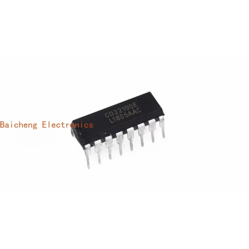10PCS New CD22100E DIP-16 interface and audio processor 4 * 4 array 16 latch