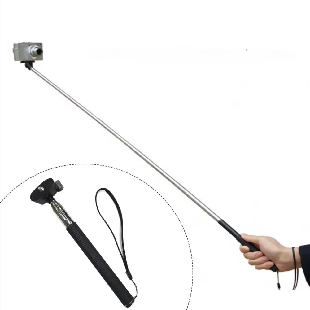 Extendable Handheld Selfie Stick Monopod For Gopro Hero 12 11 10 9 SJCAM XiaoYi EKEN H9R Sport Action Camera go pro Accessories