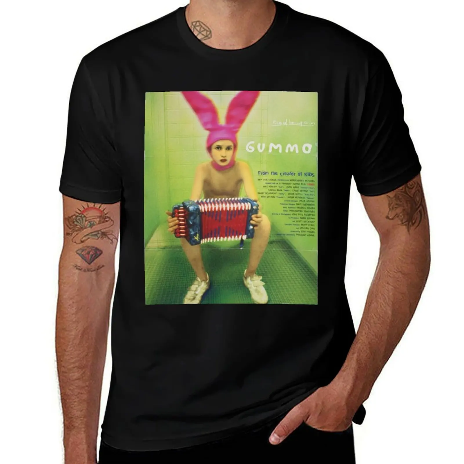 Gummo T-Shirt Sport Basic Moisture Wicking Tee T-Shirt