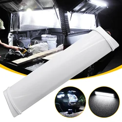 12V Interior LED Lights Bar For VW T4 T5 Transit LWB Sprinter Trafic Ducato Camper Van Caravan Motorhome Light 72LED 28cm White