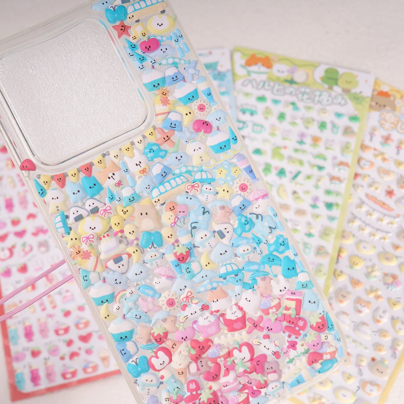 3D Mini Cute Pet Animal Heart Stickers DIY Journal Phone Decor Small Stationery Decals