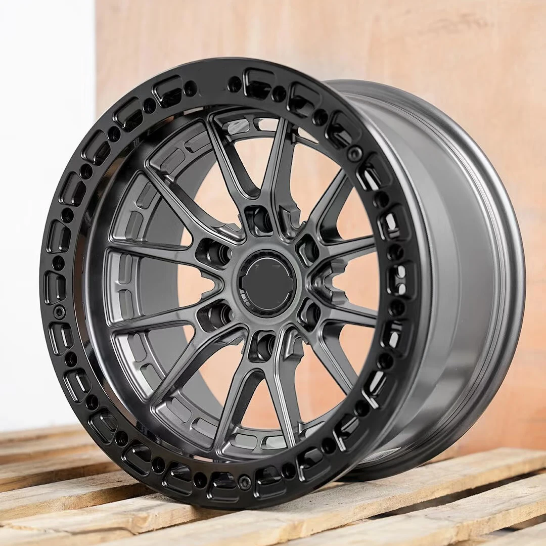 

Off-Road SUV 4x4 Forged Bead Lock Wheels Rims Fit Most Truck Models