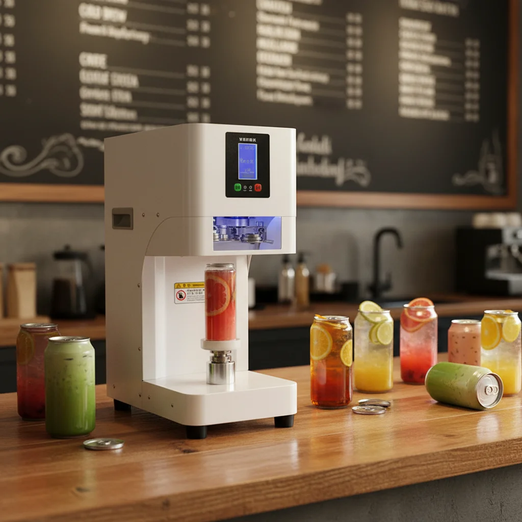 Factory Direct Sale Can Sealing Machine Can Sealing Machine Factory Direct Supply For Milk Tea Shop Beverage Tinplate