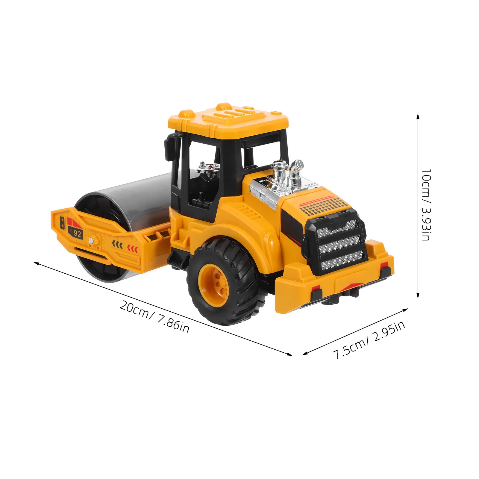 Excavator Bulldozer Loader Construction Vehicle Set Realistic Engineering Trucks Inertia Outdoor Play