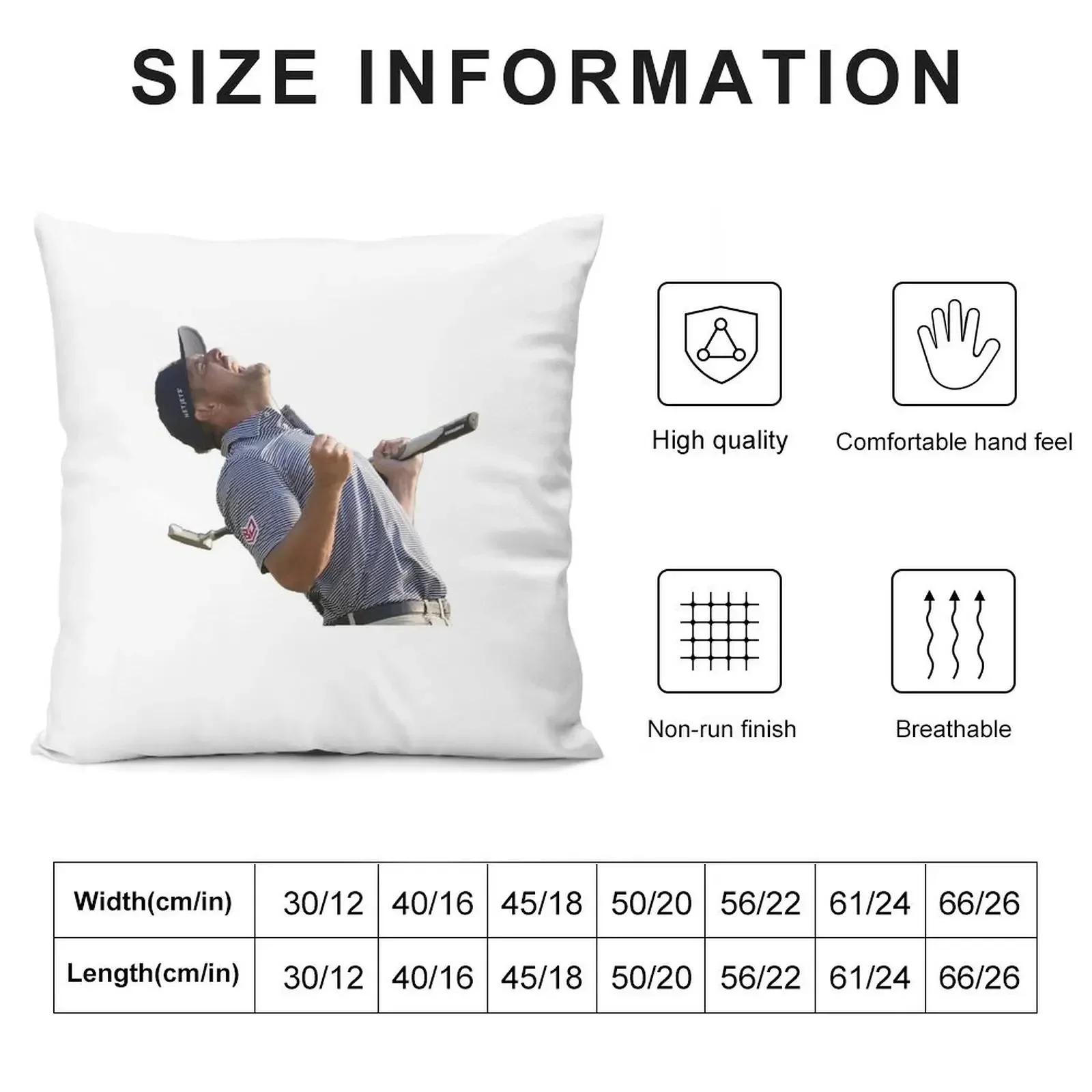 Bryson DeChambeau wins another U.S. Open Throw Pillow anime girl Christmas Covers Luxury Sofa Cushions pillow