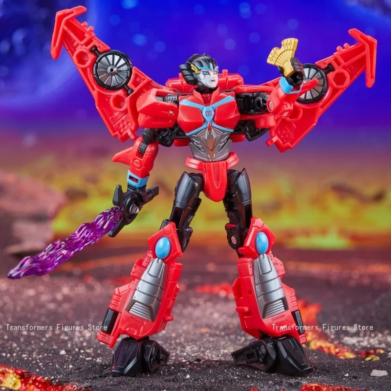 재고 있음 Transformer G 시리즈 Cybertron D-Windblade G1 영화 피규어 모델 애니메이션 액션 변형 로봇 장난감 인기있는 희귀 선물