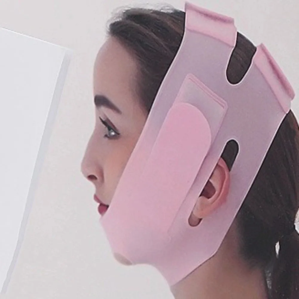 Skin Care Tool Silicone Face Strap Belt Mask Anti-Wrinkle Elasticity Lift Oval Mask Lift Up Beauty Face Slimming Strap V Face