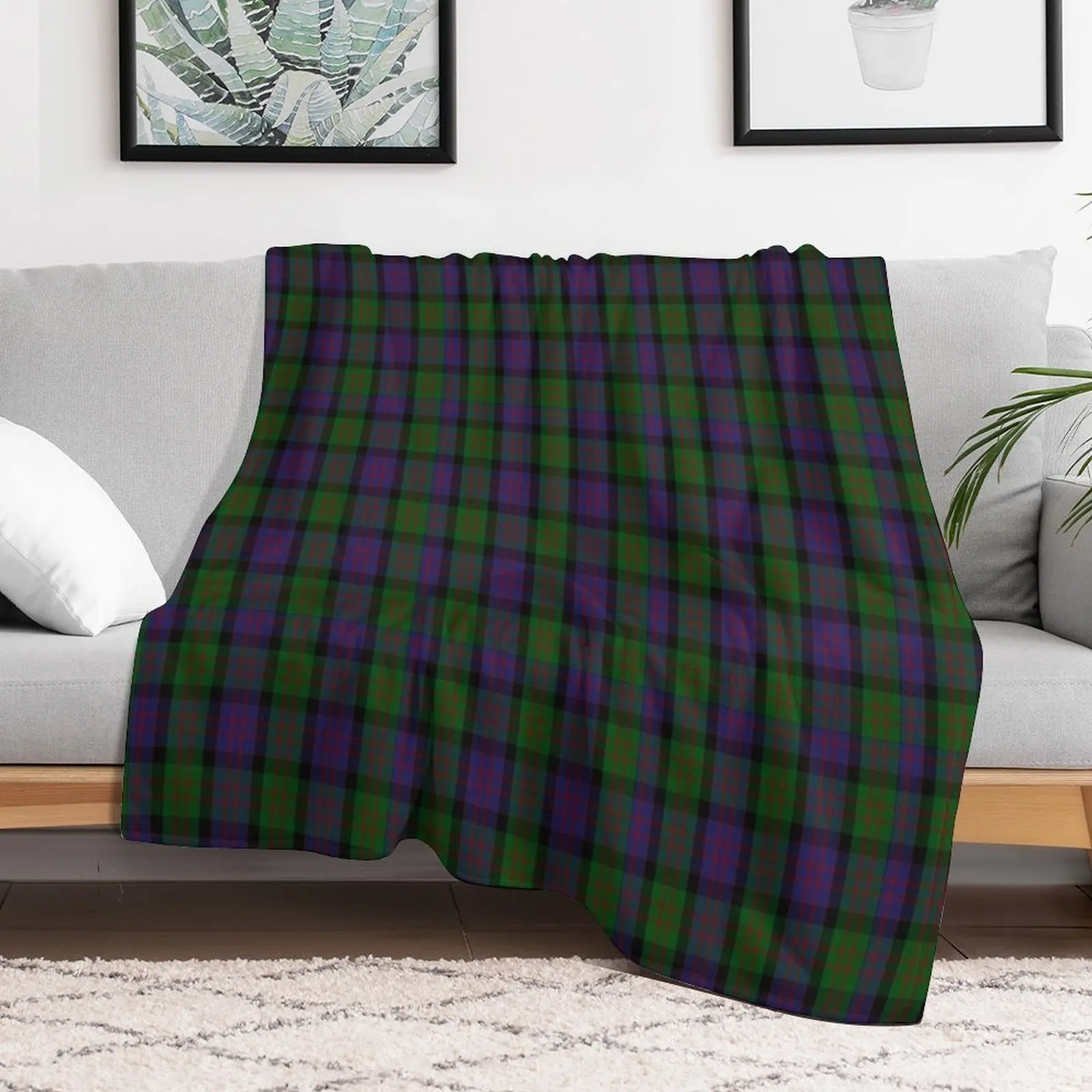 MacDonald Clan Tartan Throw Blanket for babies Decoratives Blankets