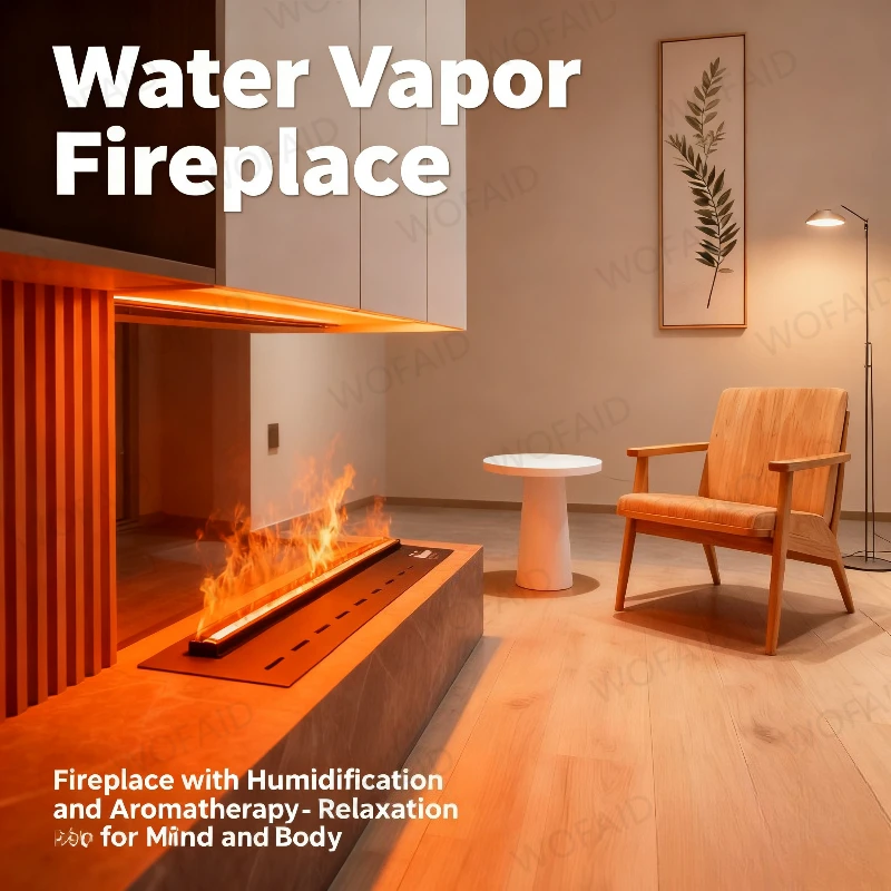 

Коммерческий камин Office Pro Solution: покрытие 300 м2, дизайнерский 3D-камин тумана - современное украшение гостиной