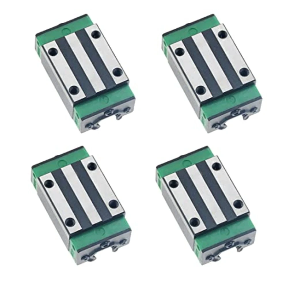 

4pcs HGH20CA HGW20CC HGH15CA HGW15CC Slider Block Match HGR Linear Guide Flang Slide Block Carriages for CNC Router Engraving