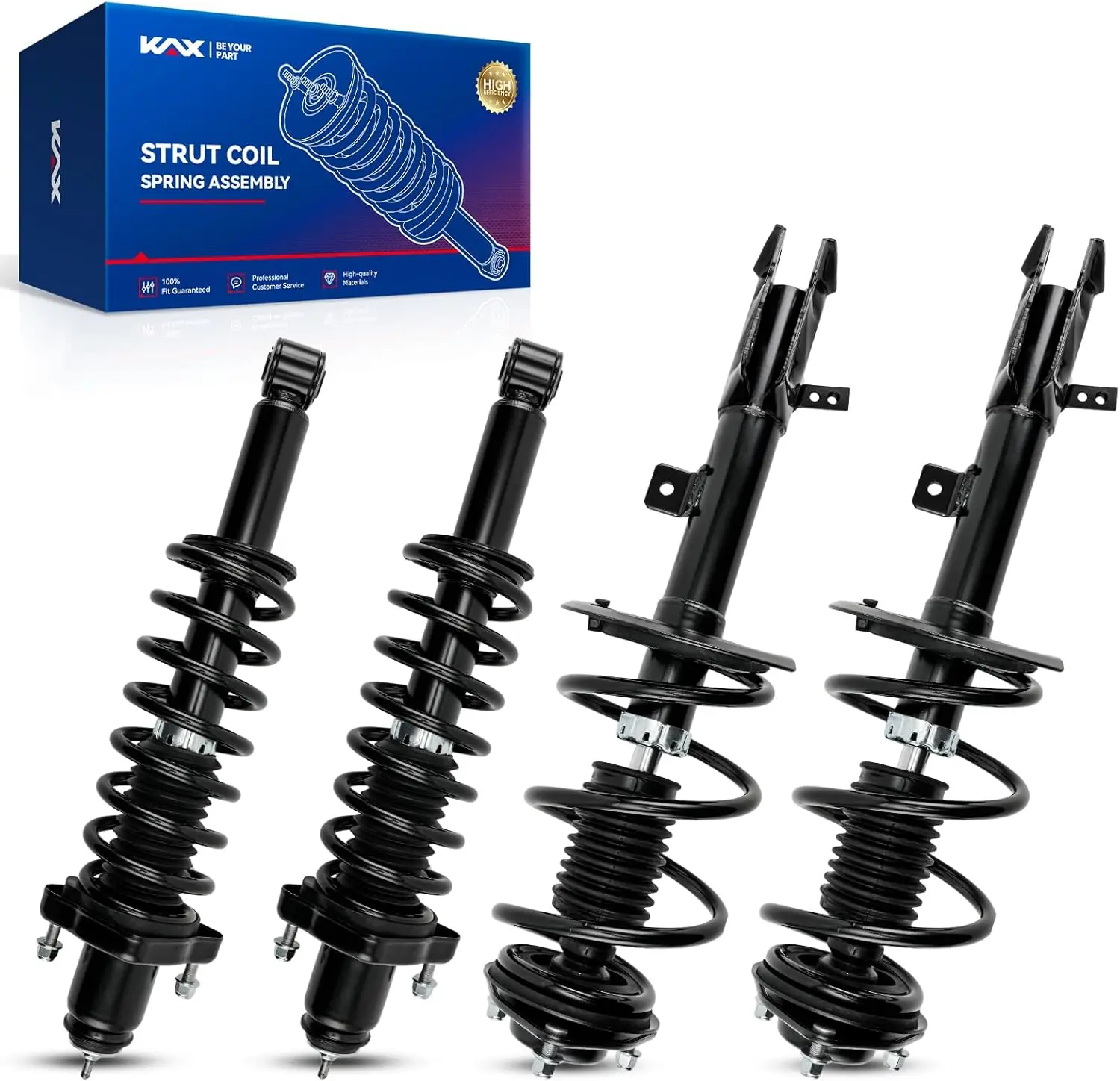

Front Rear Struts for Dodge Caliber 2007-2012 Front Rear Shocks Quick Complete Struts Assembly, Replace 172367 172368 172401-4Pc