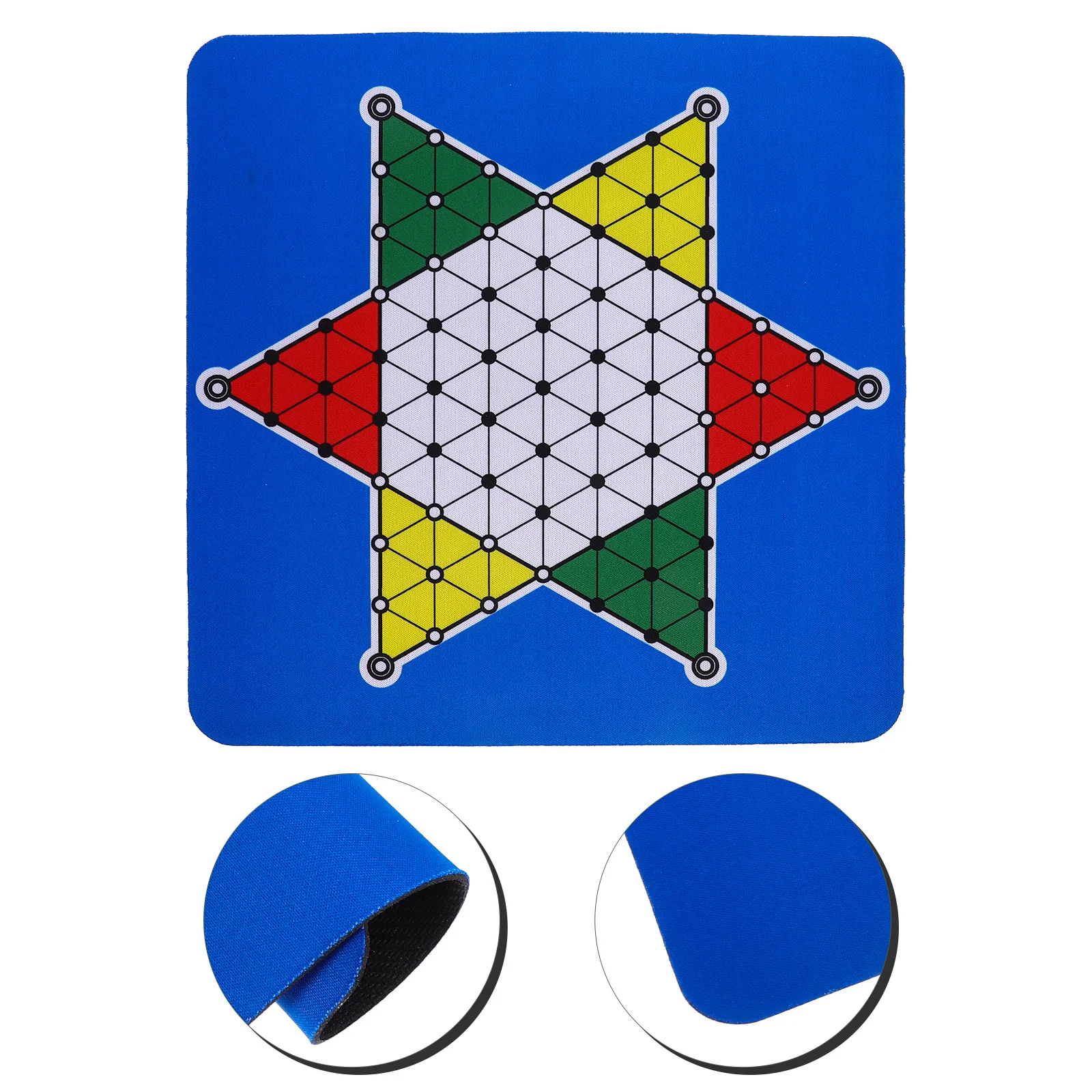 

Foldable Chinese Checker Chessboard Durable Stable Multifunctional Chess Board Game Accessory Chinese Checker Chessboard