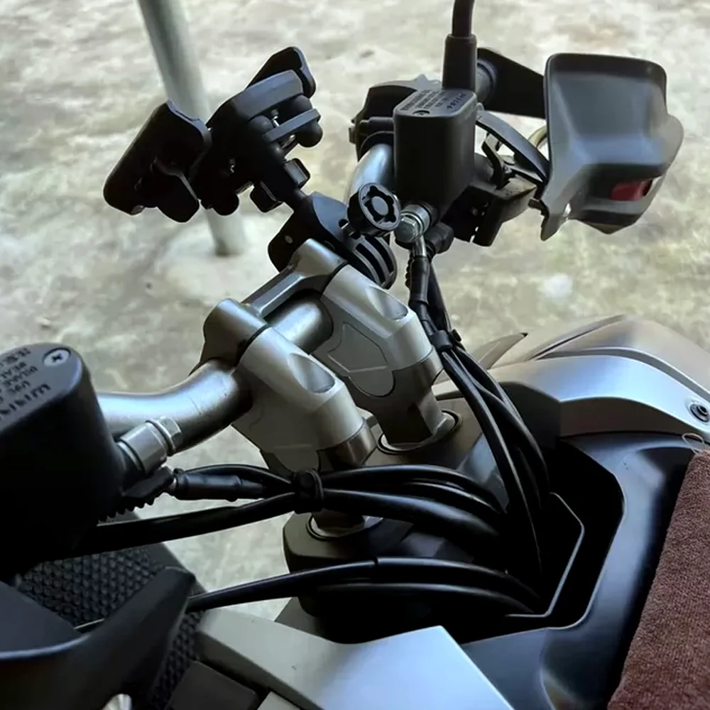 handlebar height increase code For Voge SR450X the faucet is raised 3cm and then moved 2cm the adjuster base accessories pad